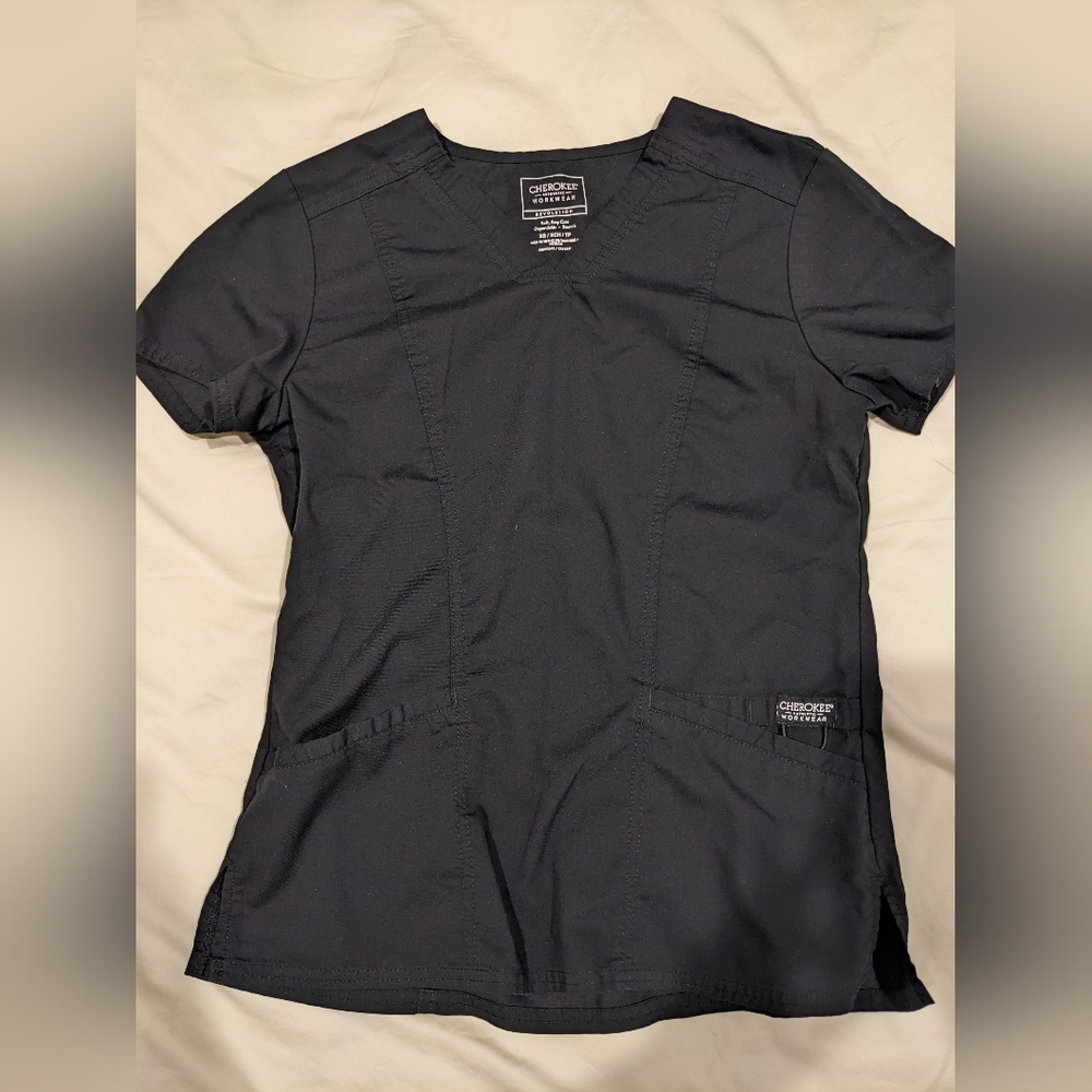 Cherokee black scrubs set xs